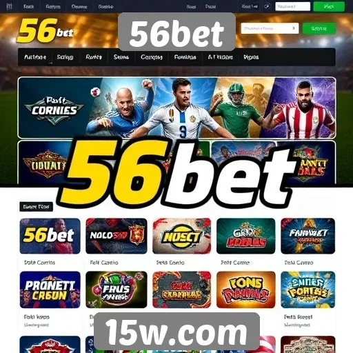 56bet análise de jogos disponíveis e suas categorias