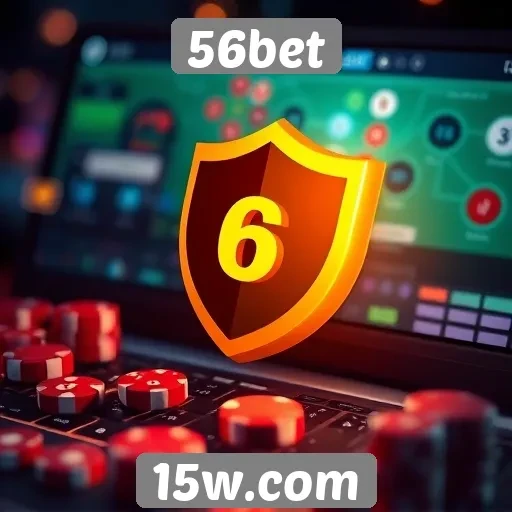 Recursos de segurança no site 56bet